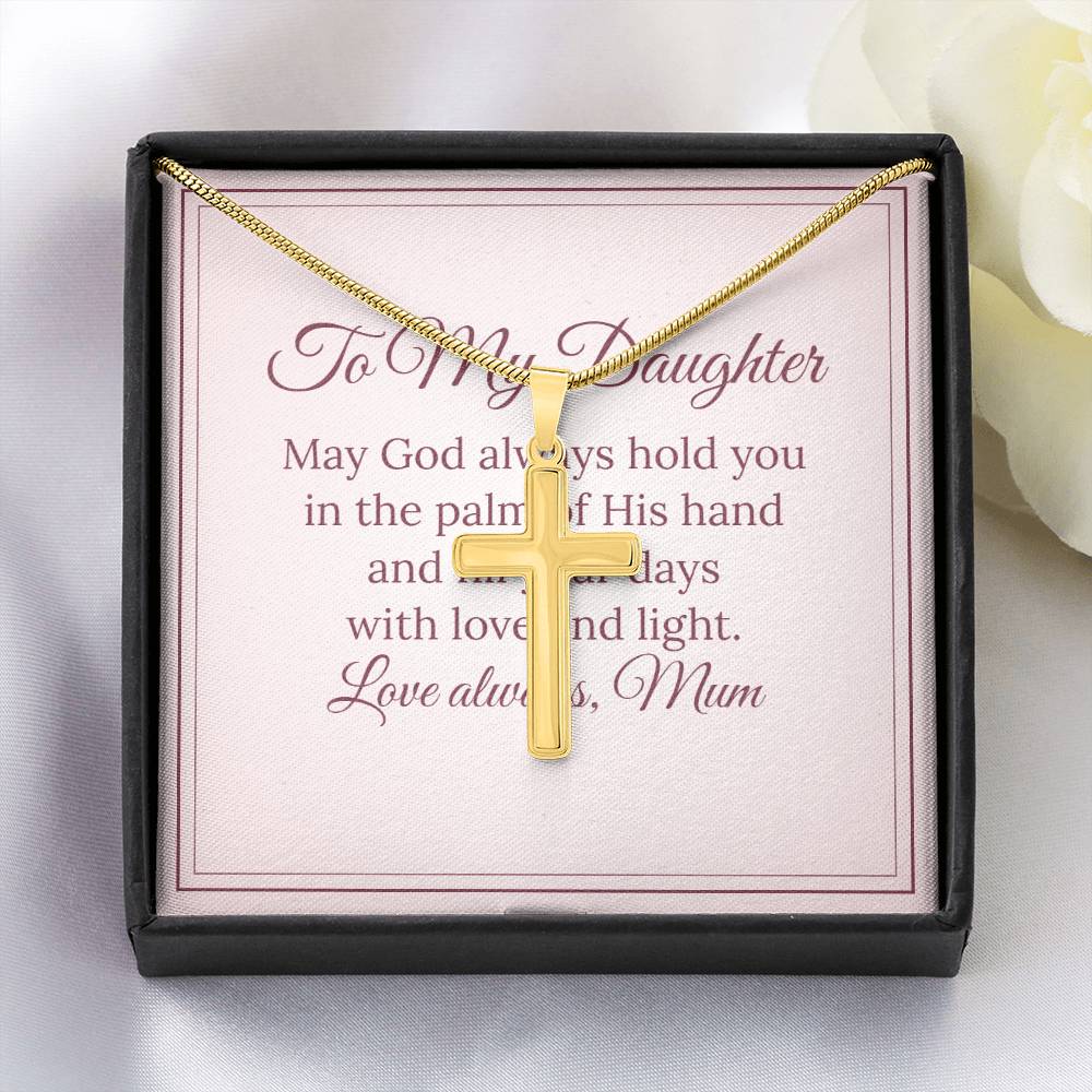 Cross Necklace – To My Daughter