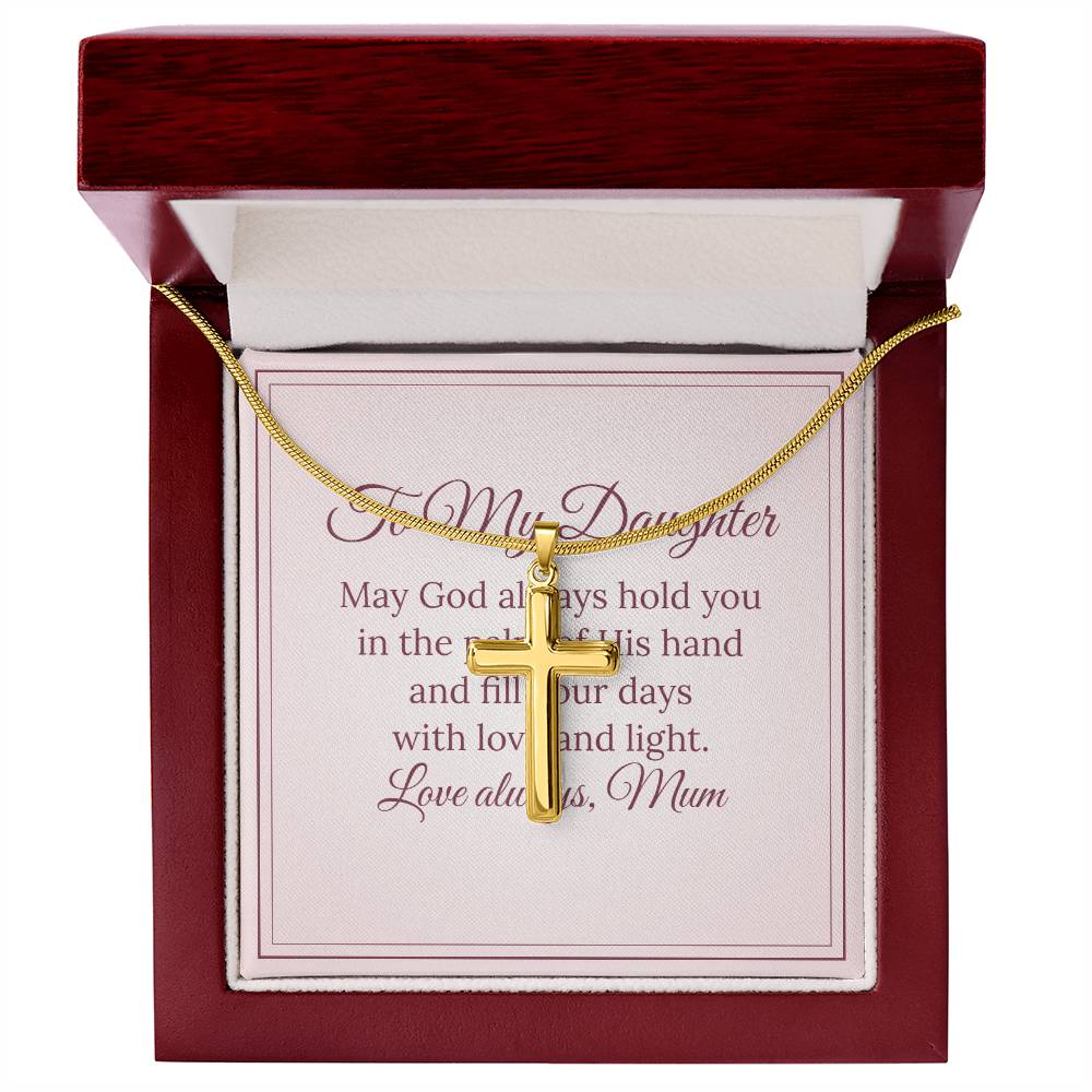 Cross Necklace – To My Daughter