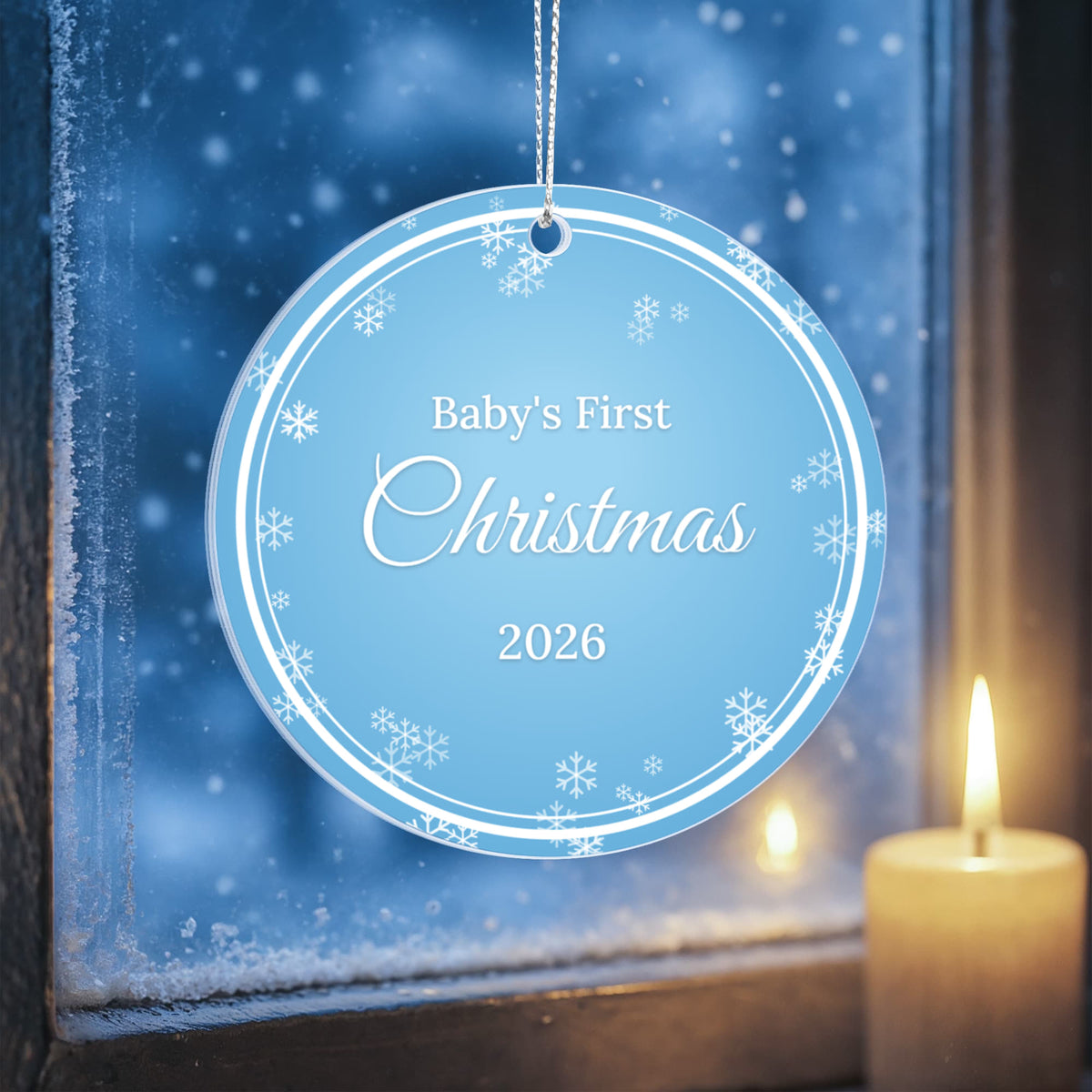 Baby's First Christmas 2026 – Christmas Ornament