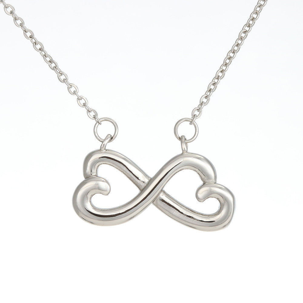 Infinity Hearts Necklace - Candy Hearts - Wife