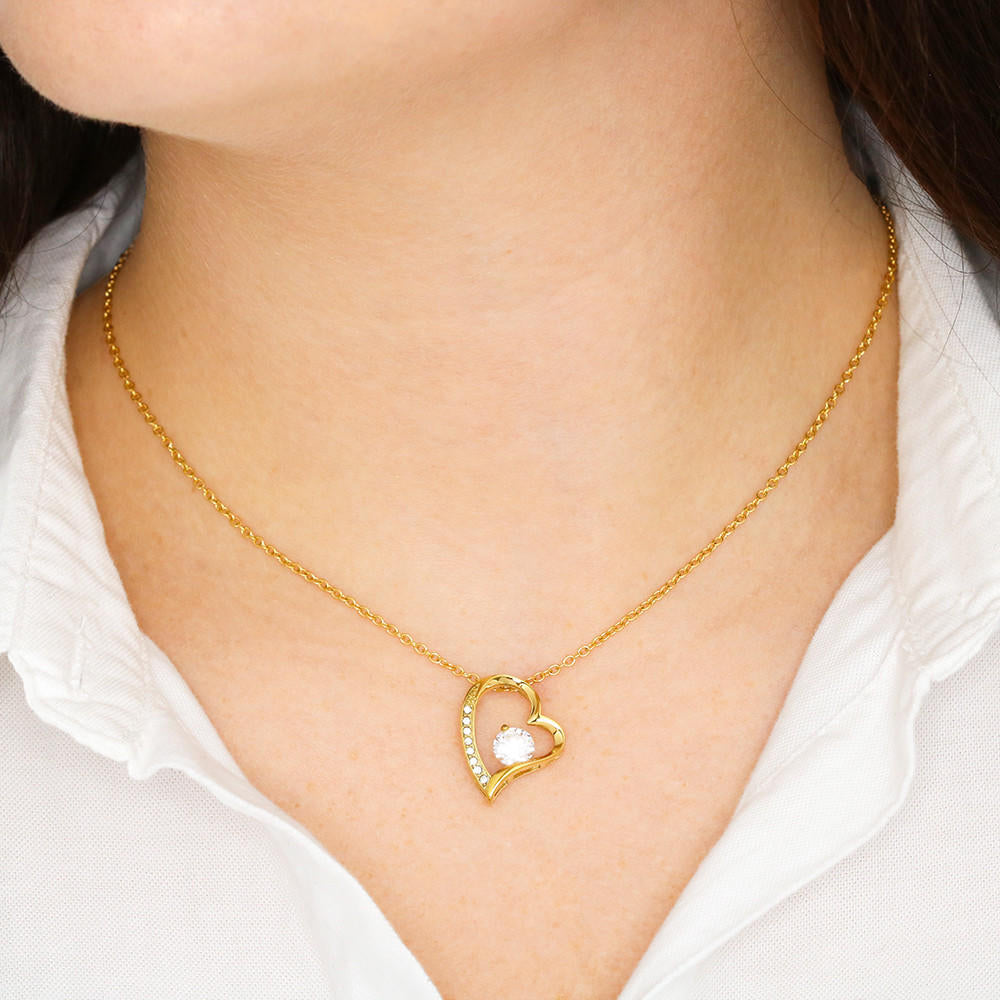 Forever Love Necklace - Red Hearts - Future Wife