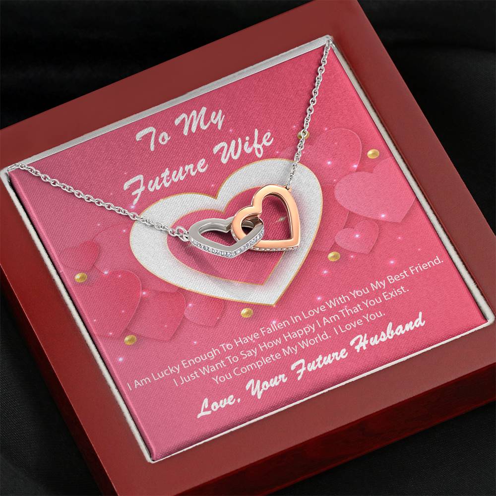 Interlocking Hearts - Pink Delight - Future Wife